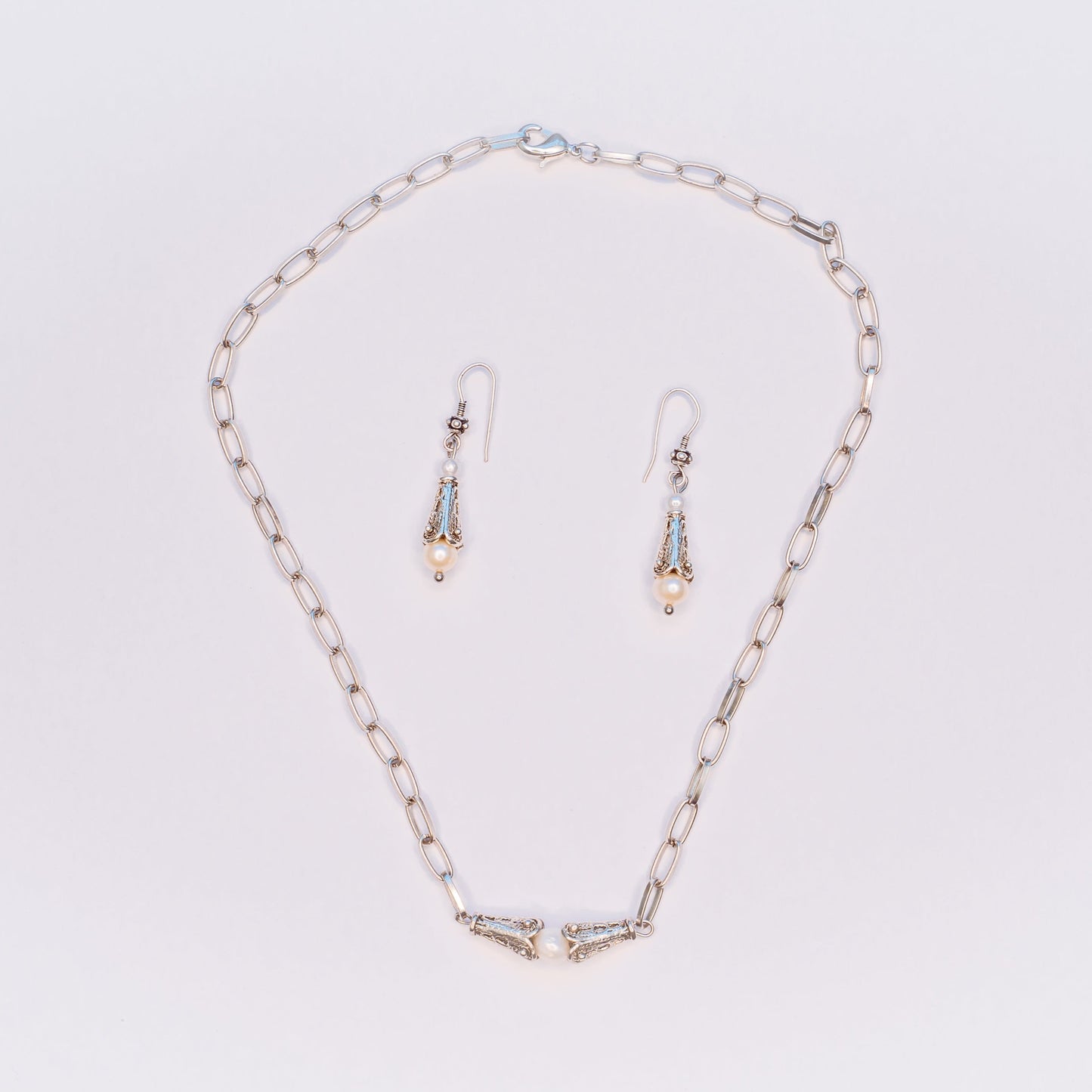 Set Perla - Colier + Cercei