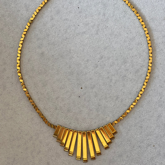 Colier Hematite