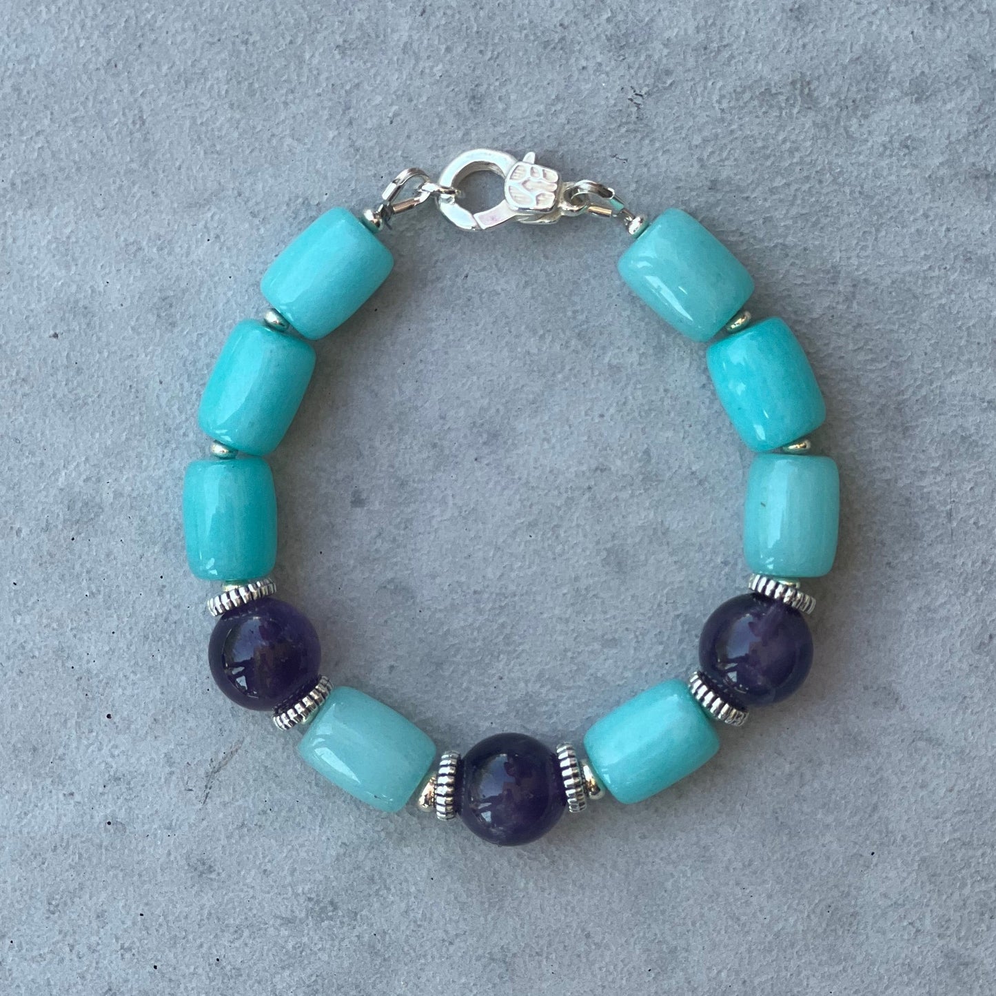 Brățară Jad Ametist