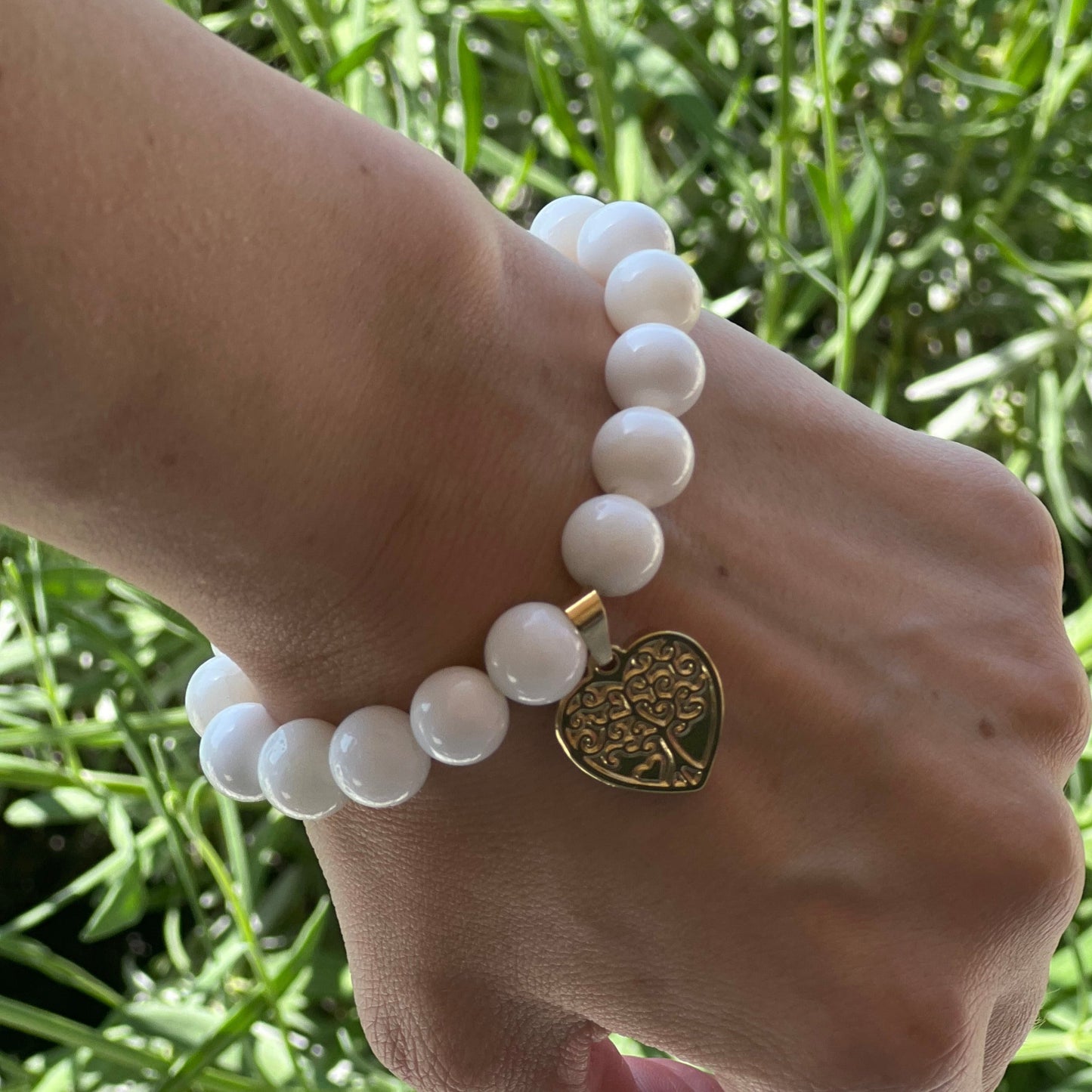 Brățară Coral Alb