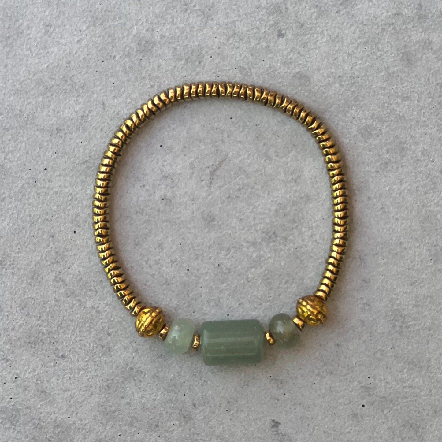 Brățară Jad Olive