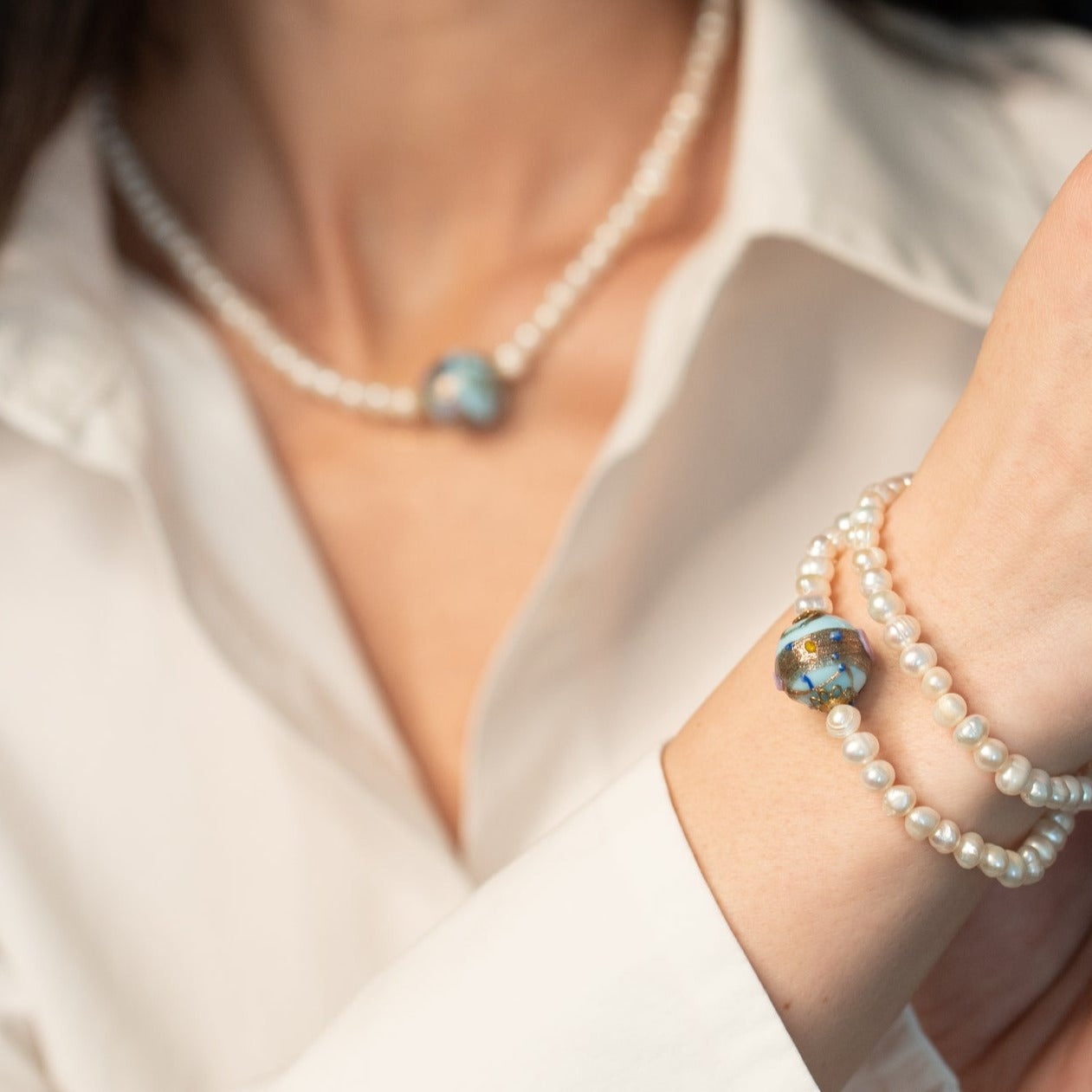 Brățară Perla Cloisoneé