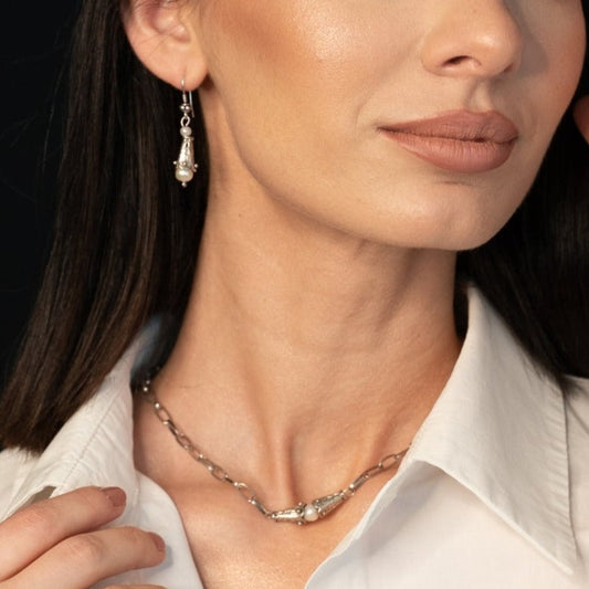 Set Perla - Colier + Cercei