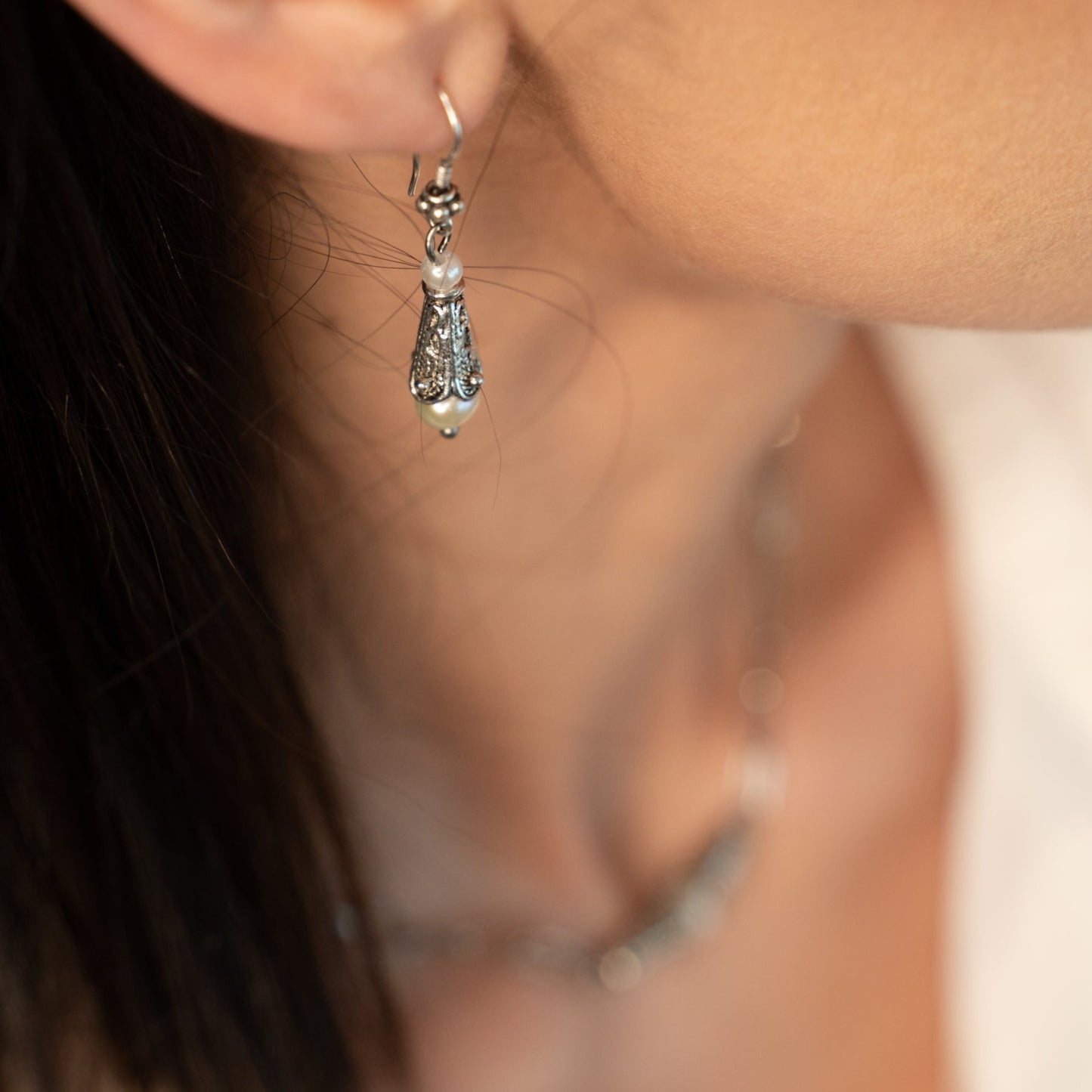 Set Perla - Colier + Cercei