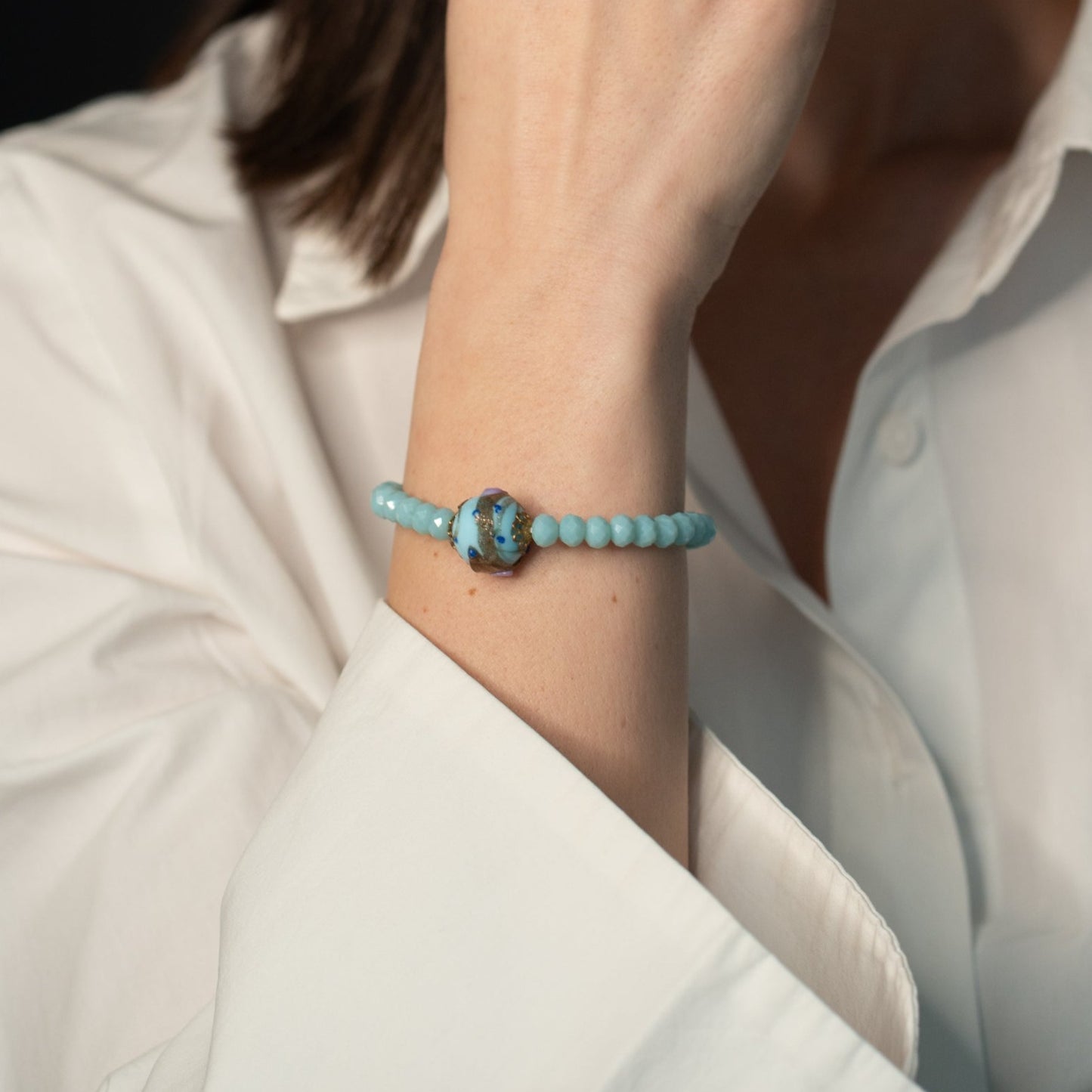 Brățară Bleu Cloisoneé