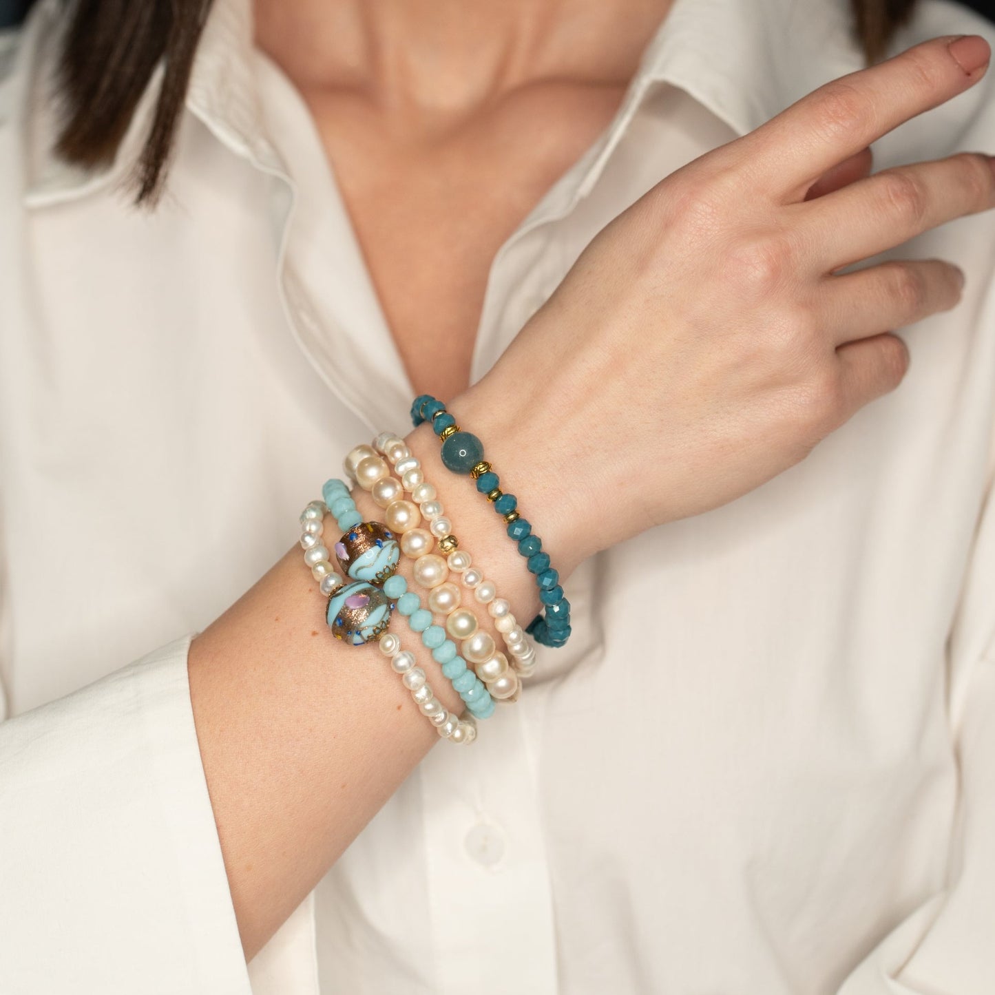 Brățară Bleu Cloisoneé