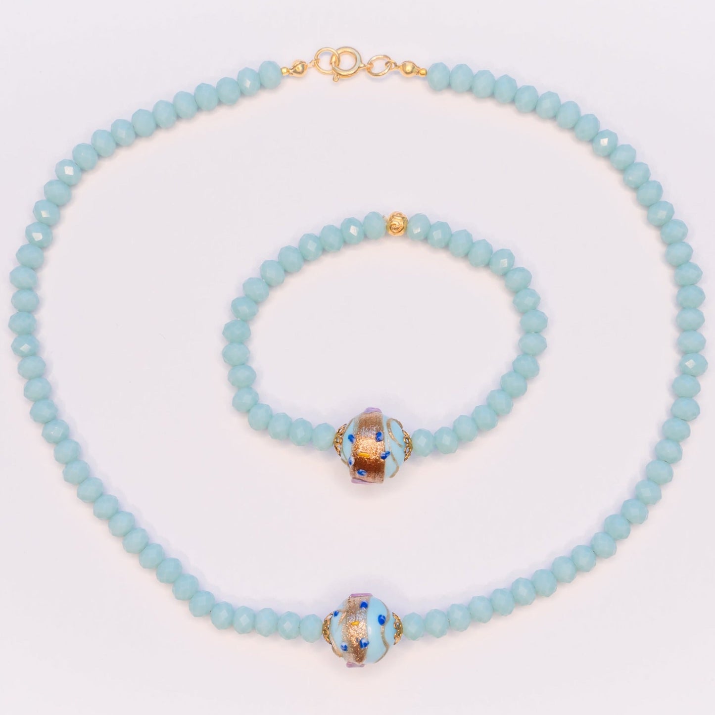 Set Crystal - Brățară + Colier