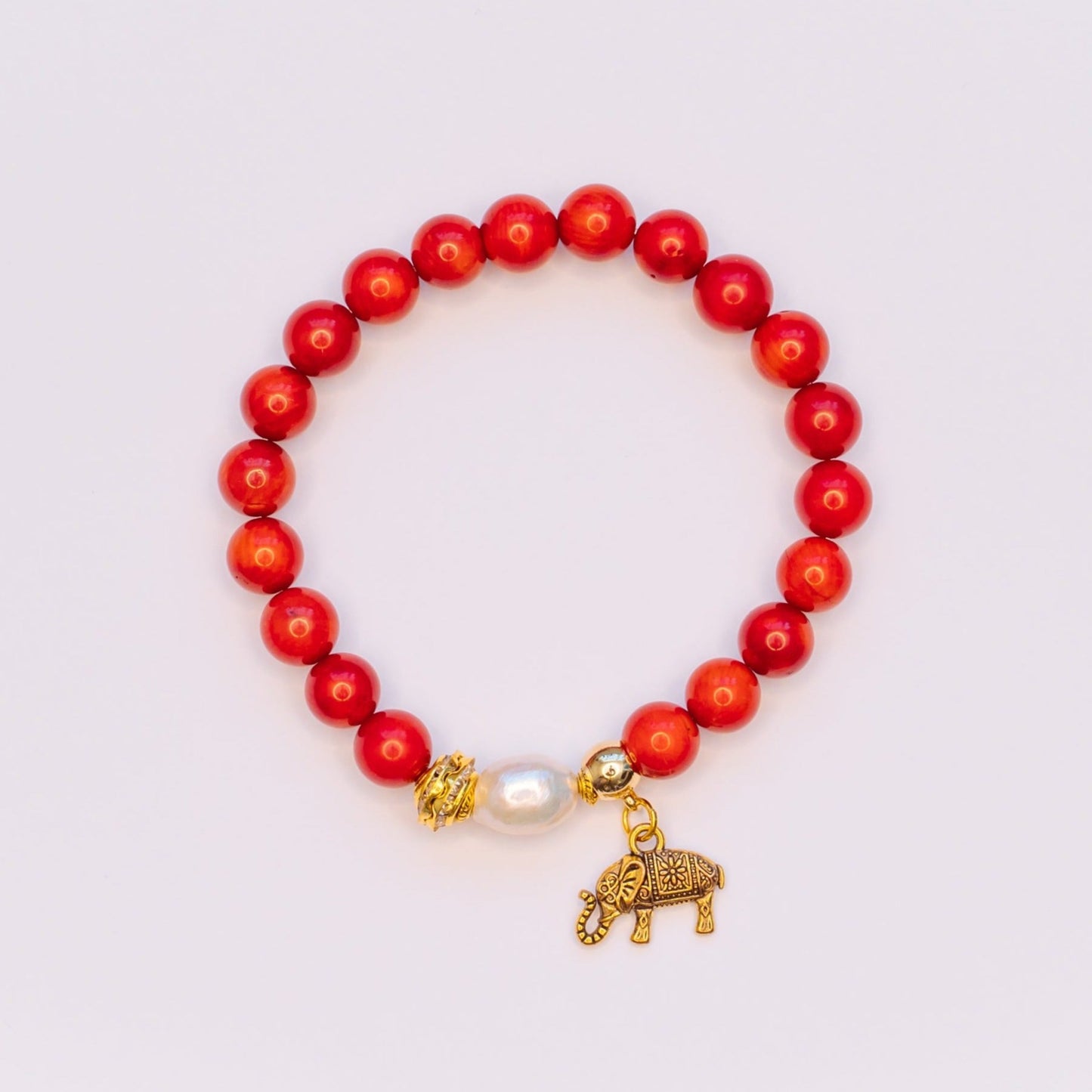 Brățară Roșu Coral