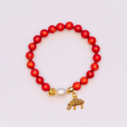 Brățară Roșu Coral
