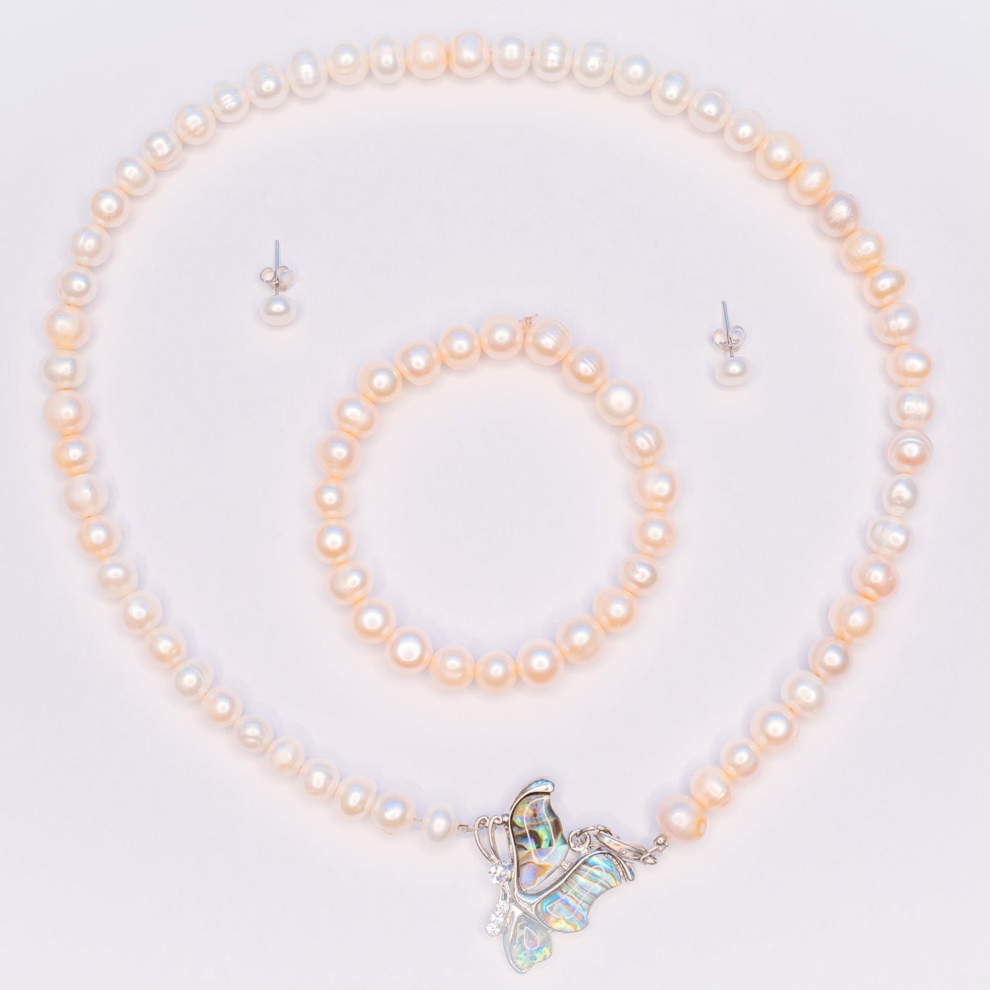 Set Abalone - Colier + Brățară + Cercei